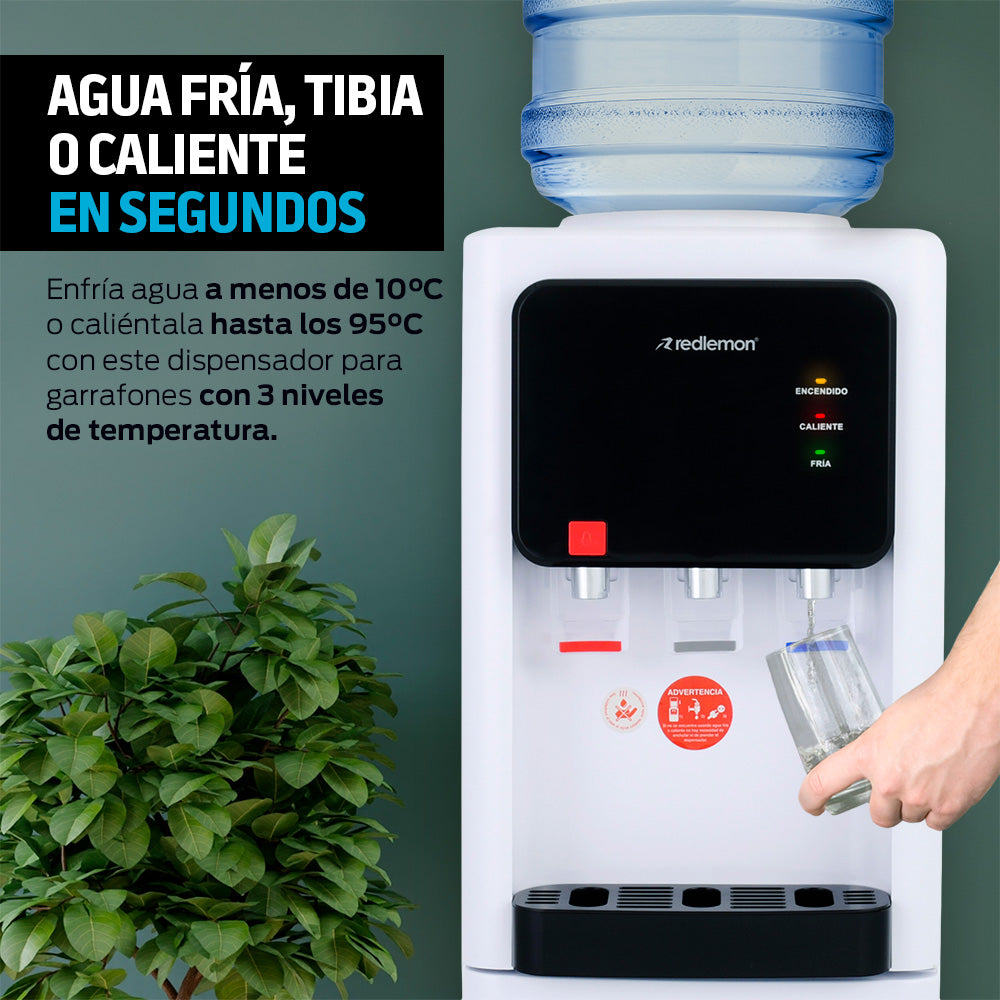 Dispensador de Agua para Garrafón de 11 y 20 L, 3 Temperaturas