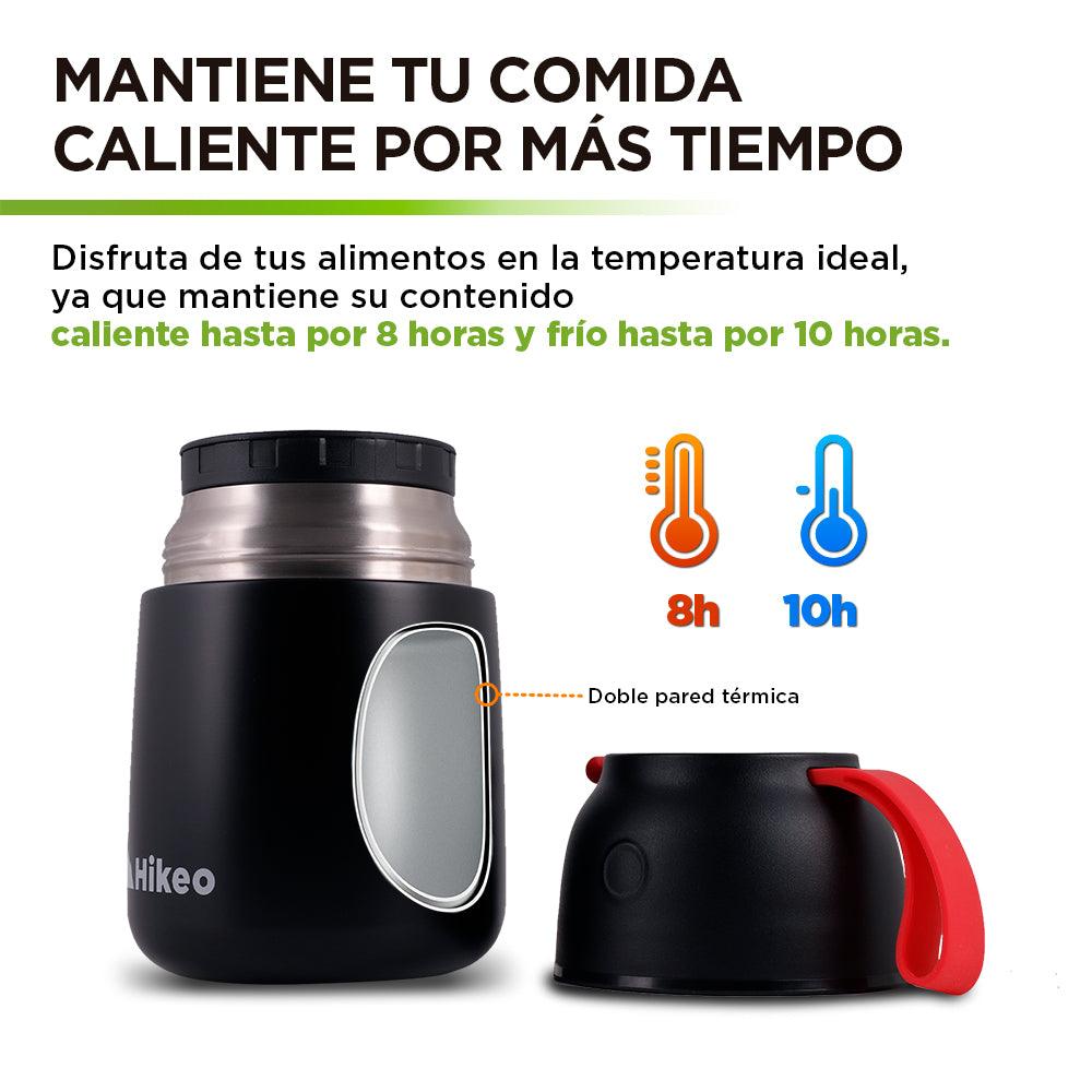 Termo para Comida y Sopa de Acero Inoxidable 628 ml HIKEO