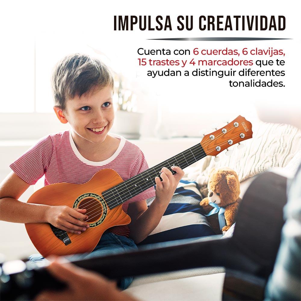 Guitarra de Juguete para Niños de 4 a 12 Años con Correa