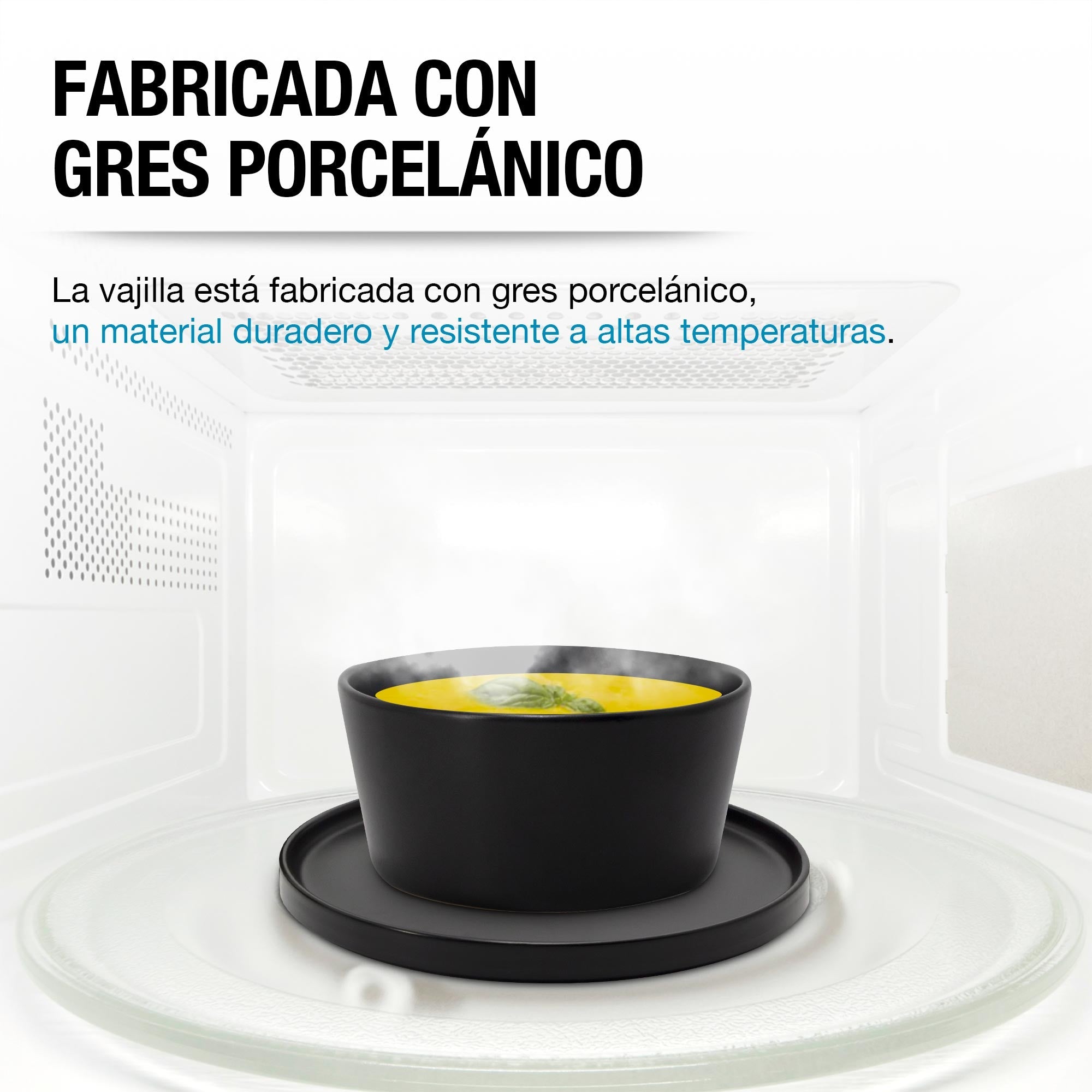 Vajilla de Gres 16 Piezas para 4 Personas Casa Litus