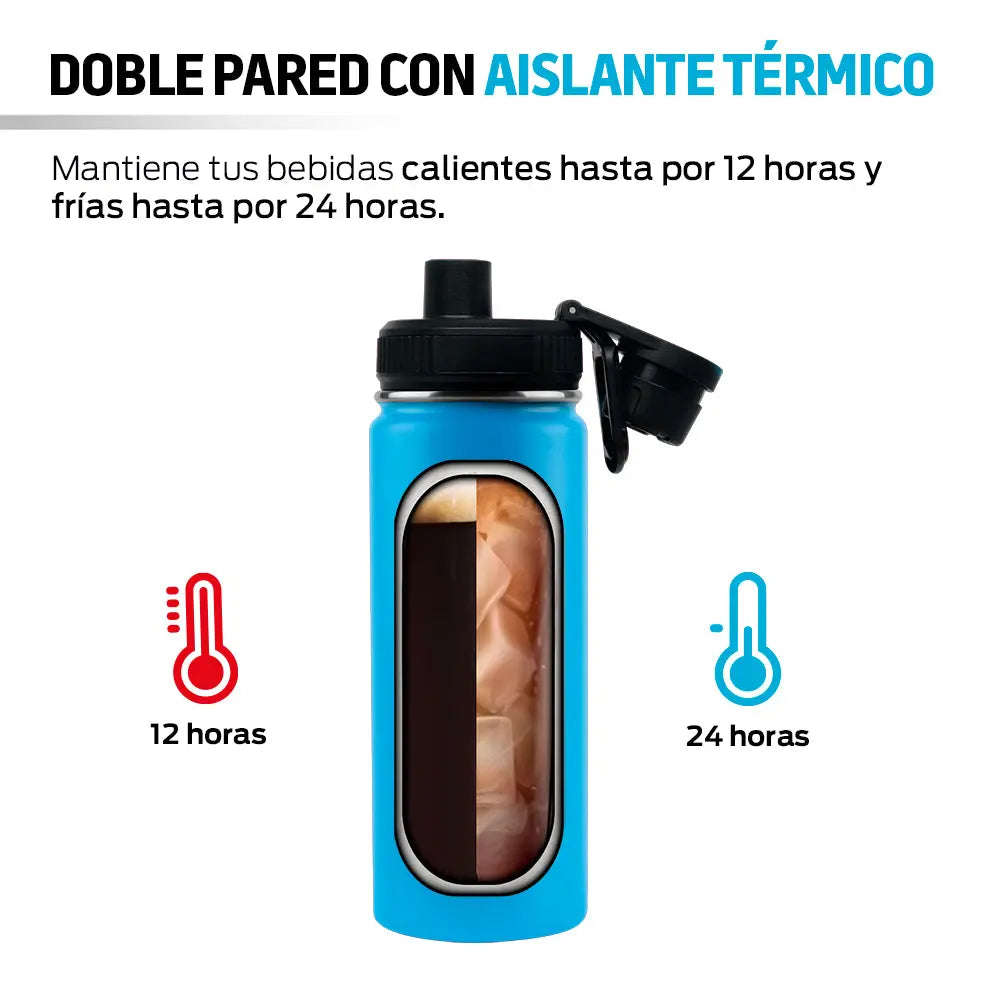 Termo de acero inoxidable 532 ml con doble pared