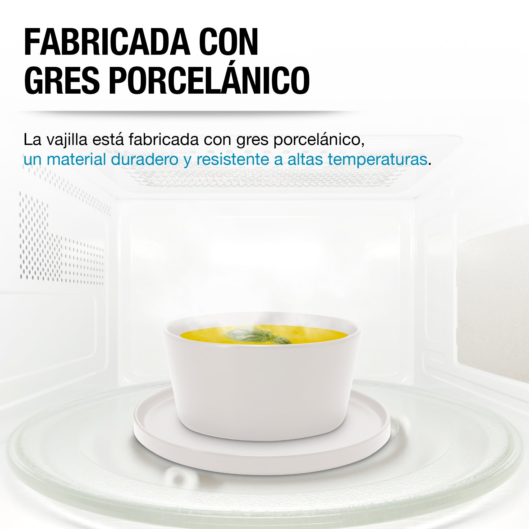 Vajilla de Gres 16 Piezas para 4 Personas Casa Litus