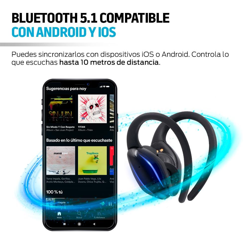 Audífonos Inalámbricos Sport Bluetooth con Sonido HD