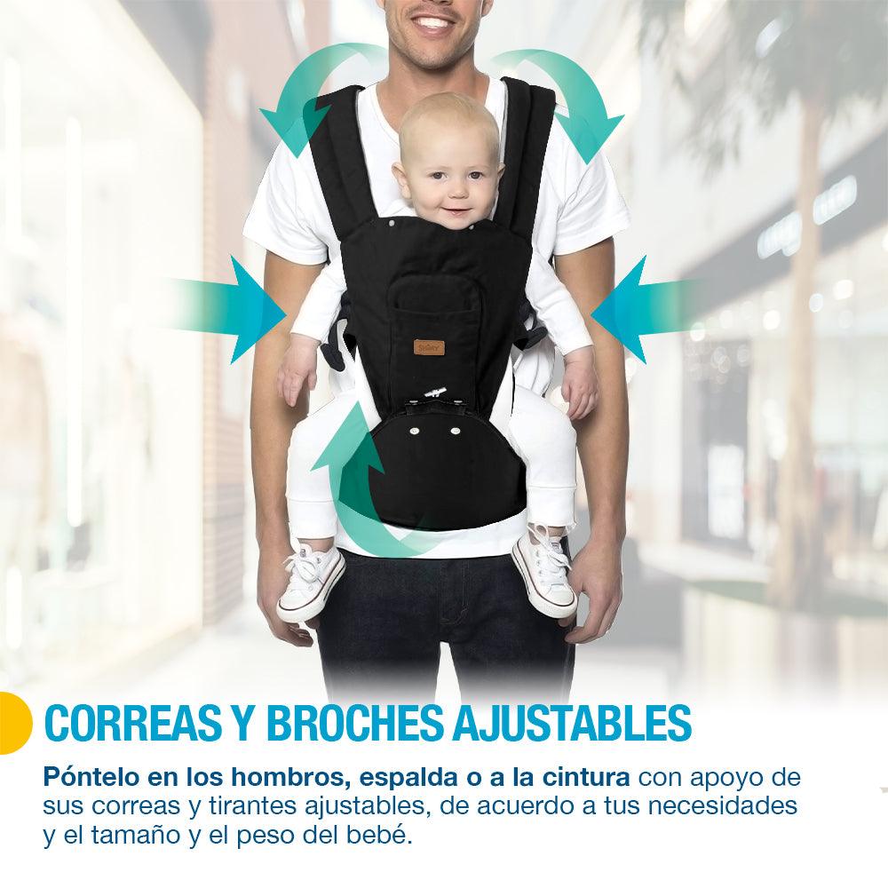 Portabebé con Soporte de Cintura para 0 a 36 Meses Shimy