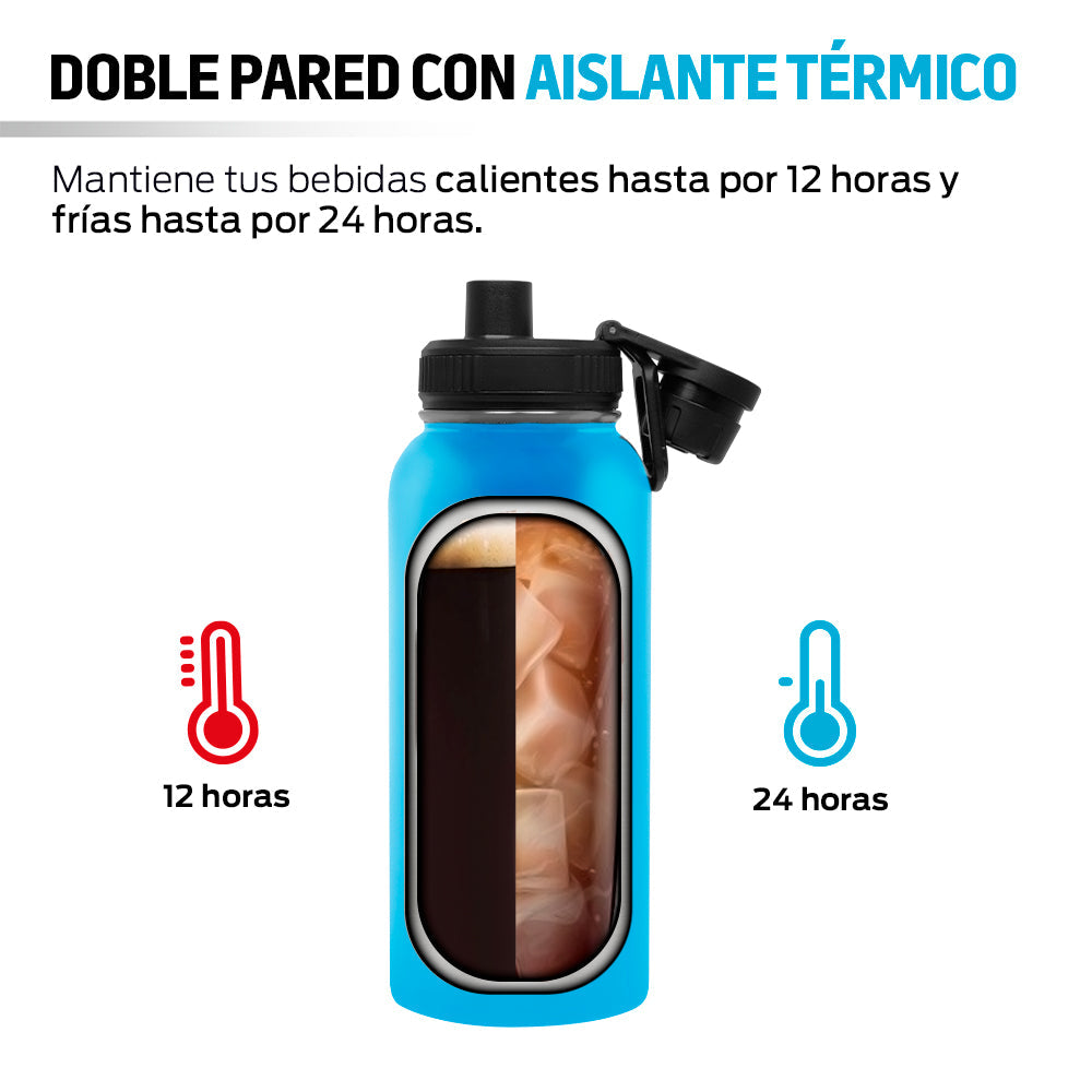 Termo de Acero Inoxidable de 940 ml con Doble Pared