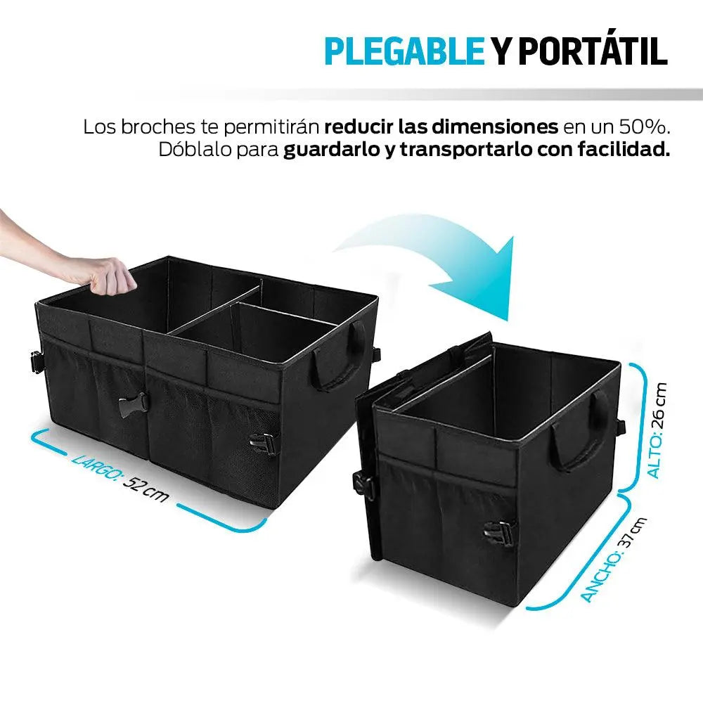 Organizador para Cajuela de Auto Plegable e Impermeable