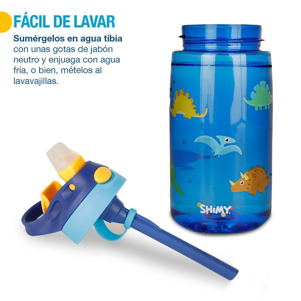 Set de 2 Botellas Infantiles de Tritán de 500 ml Shimy