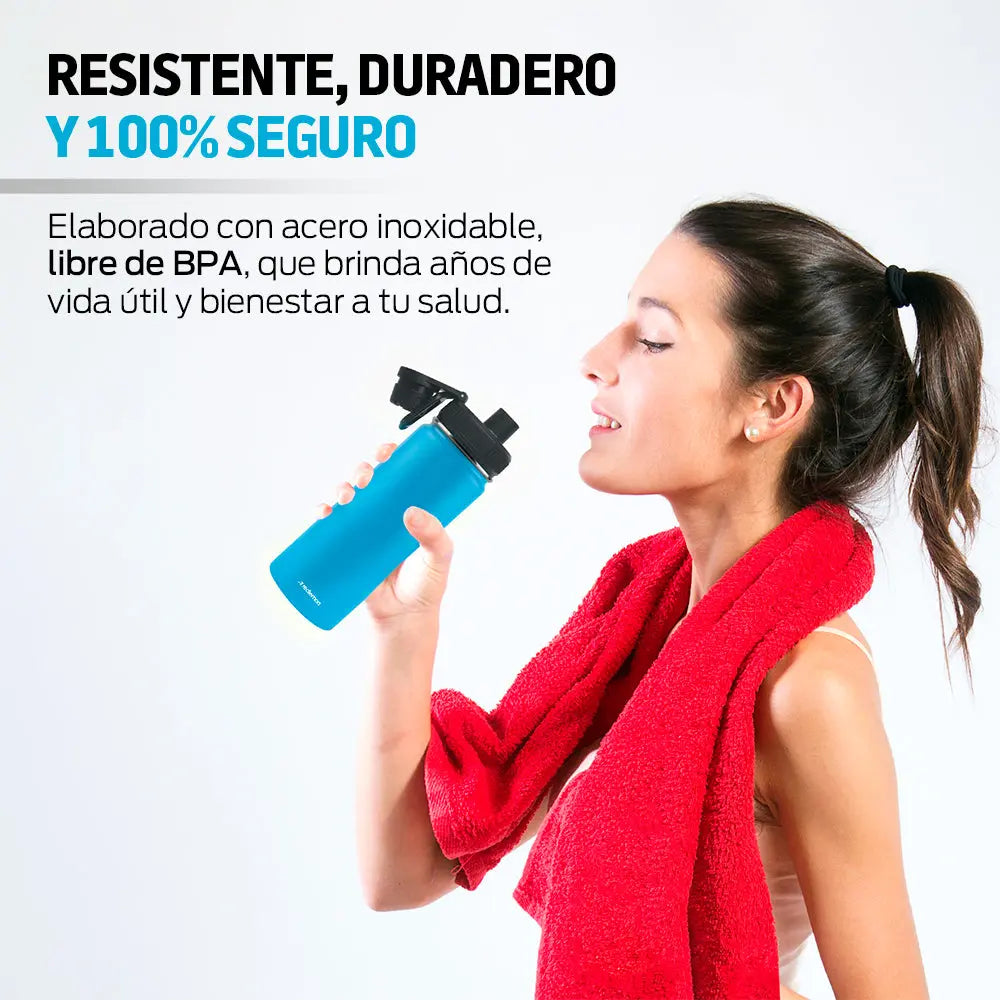 Termo de acero inoxidable 532 ml con doble pared