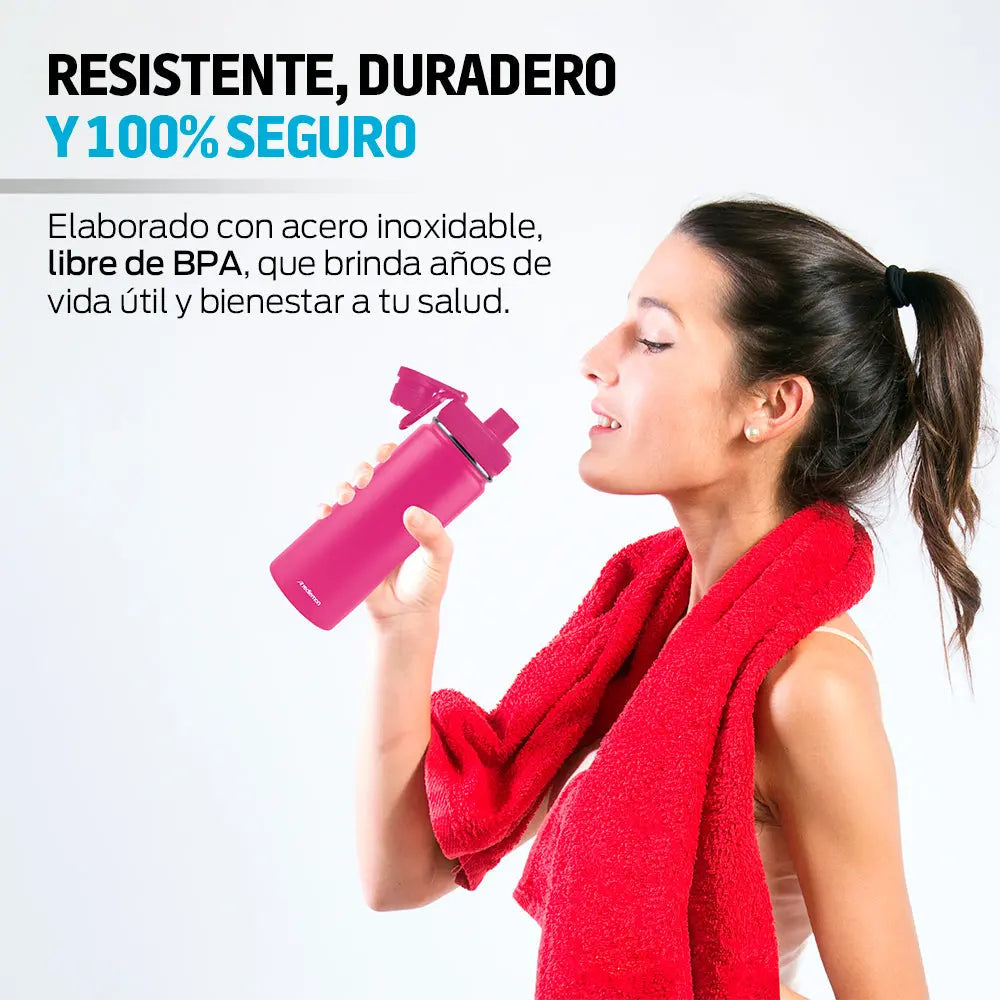 Termo de acero inoxidable 532 ml con doble pared