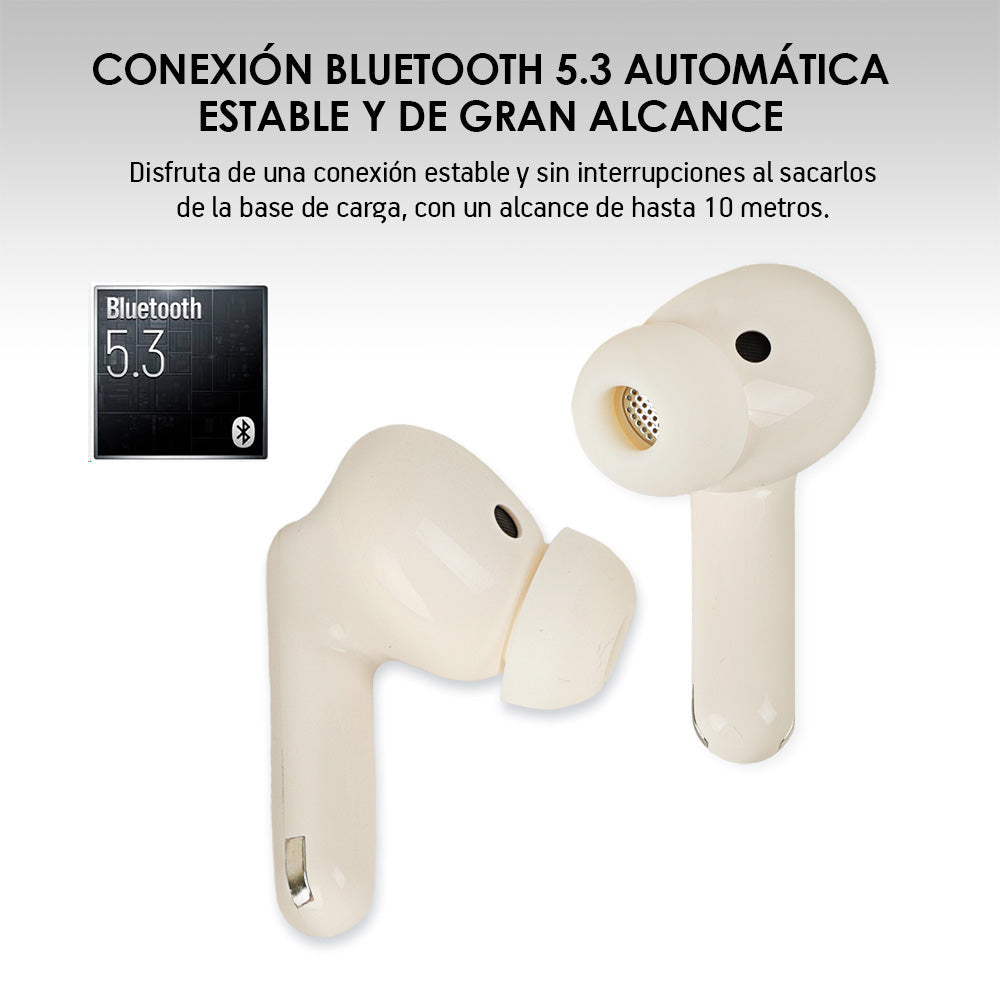 Audífonos Inalámbricos Bluetooth Cancelación de Ruido Activa ANC Ultra HD