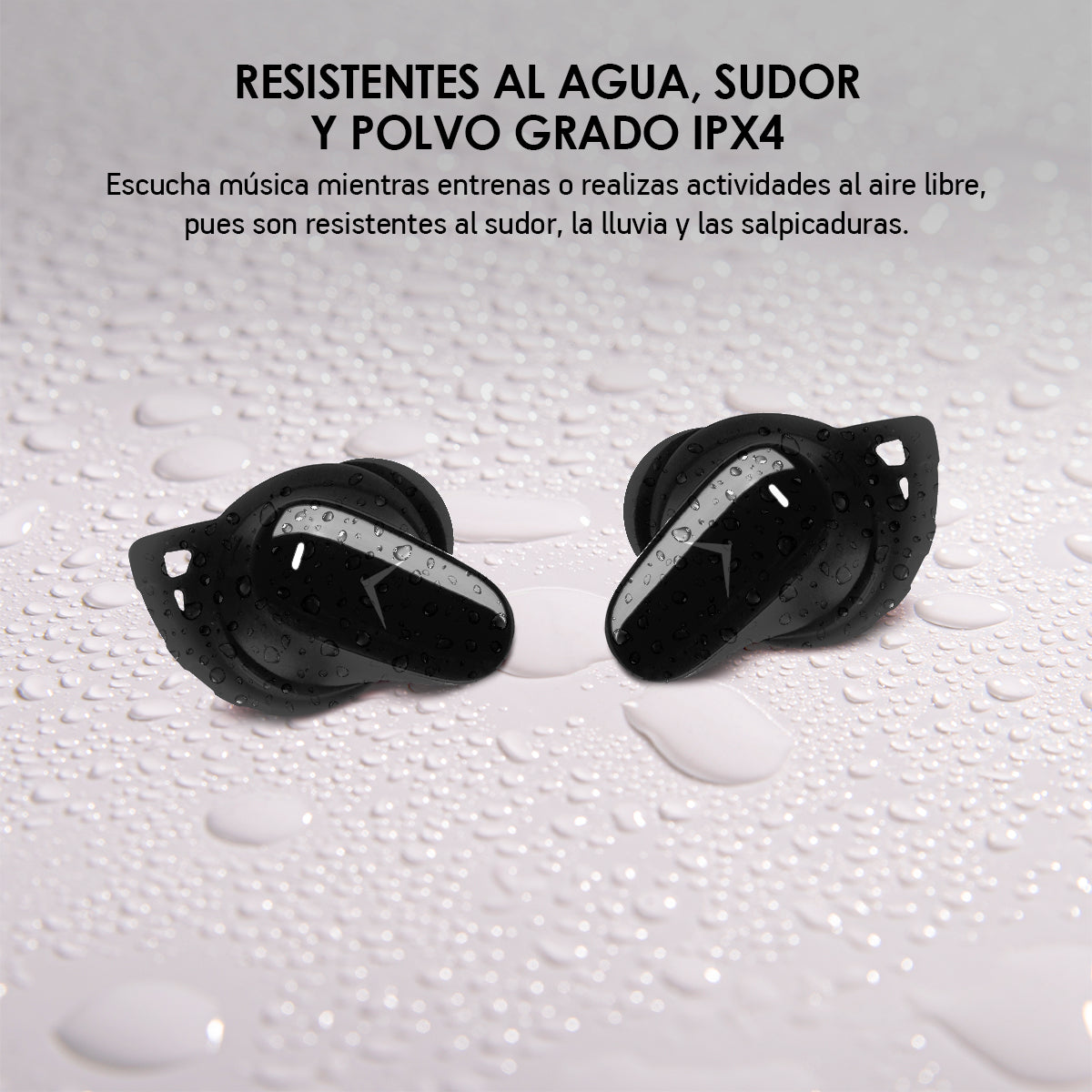 Audífonos Bluetooth con Cancelación de Ruido Activa Ultra HD IPX4 Sport