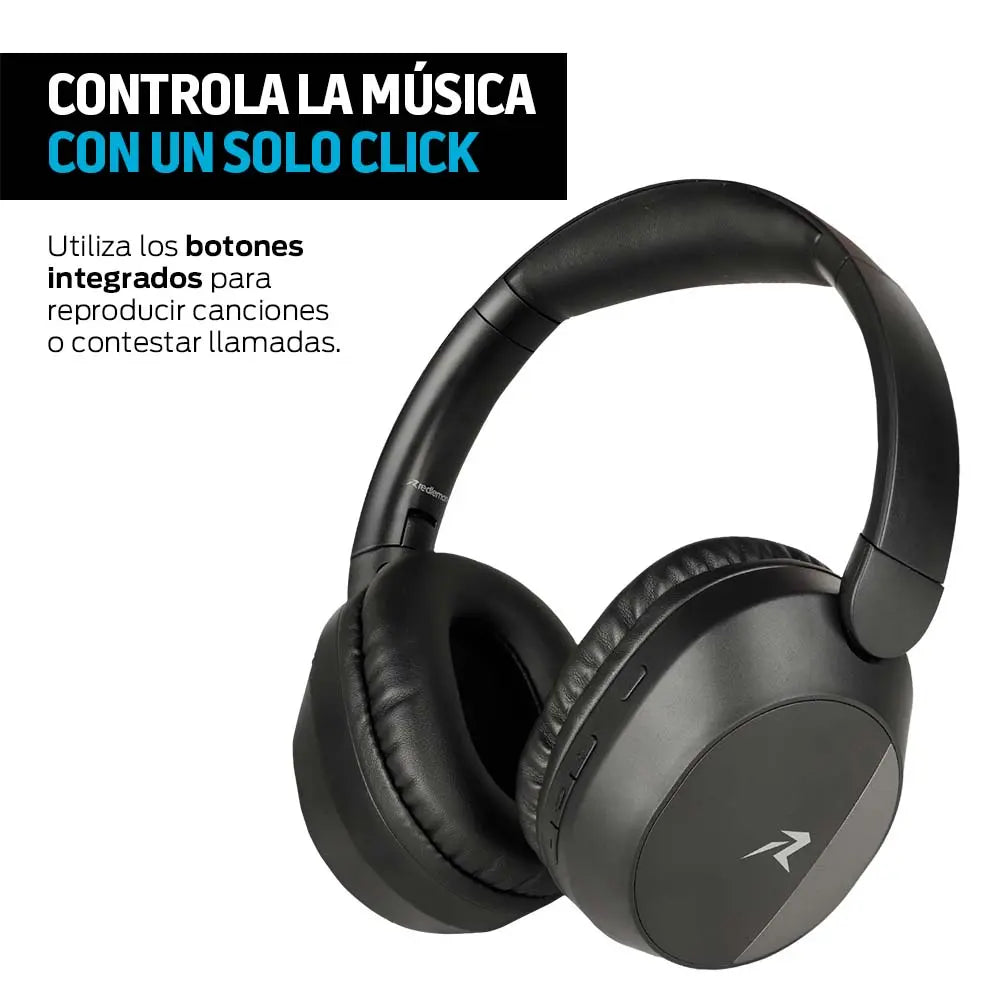 Audífonos Bluetooth 5.3 de diadema con hasta 50 h