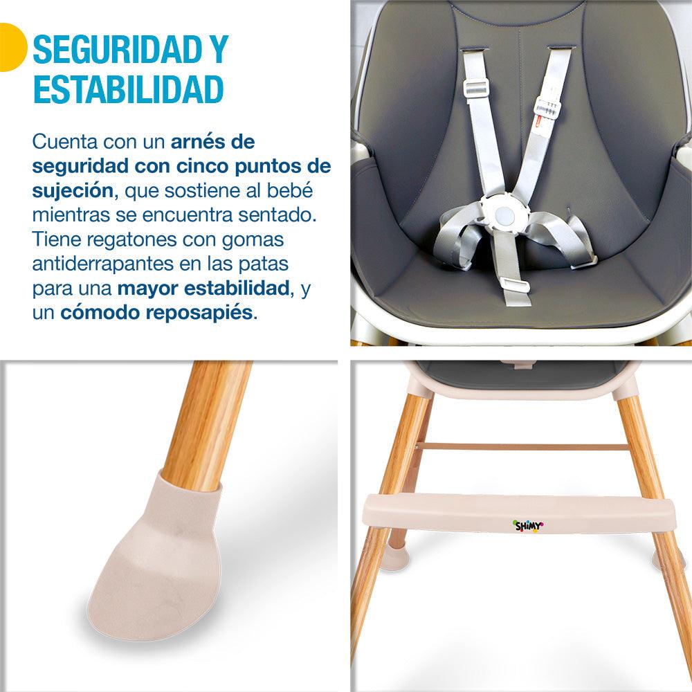 Periquera 5 en 1 para Bebé de 6 a 36 Meses Shimy