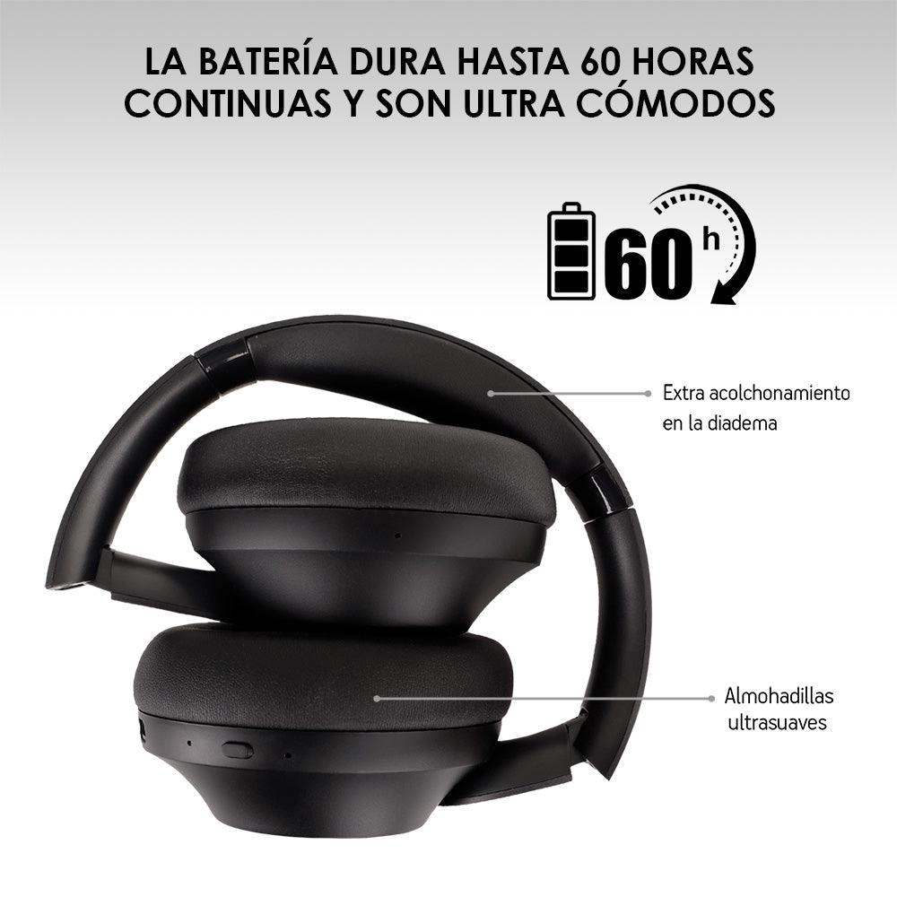 Audífonos Inalámbricos Bluetooth Cancelación de Ruido Activa (ANC) Akane AK3000