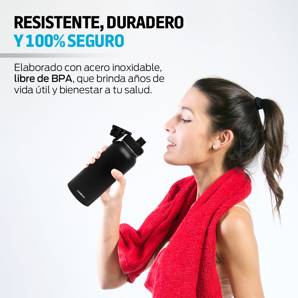 Termo de Acero Inoxidable de 940 ml con Doble Pared