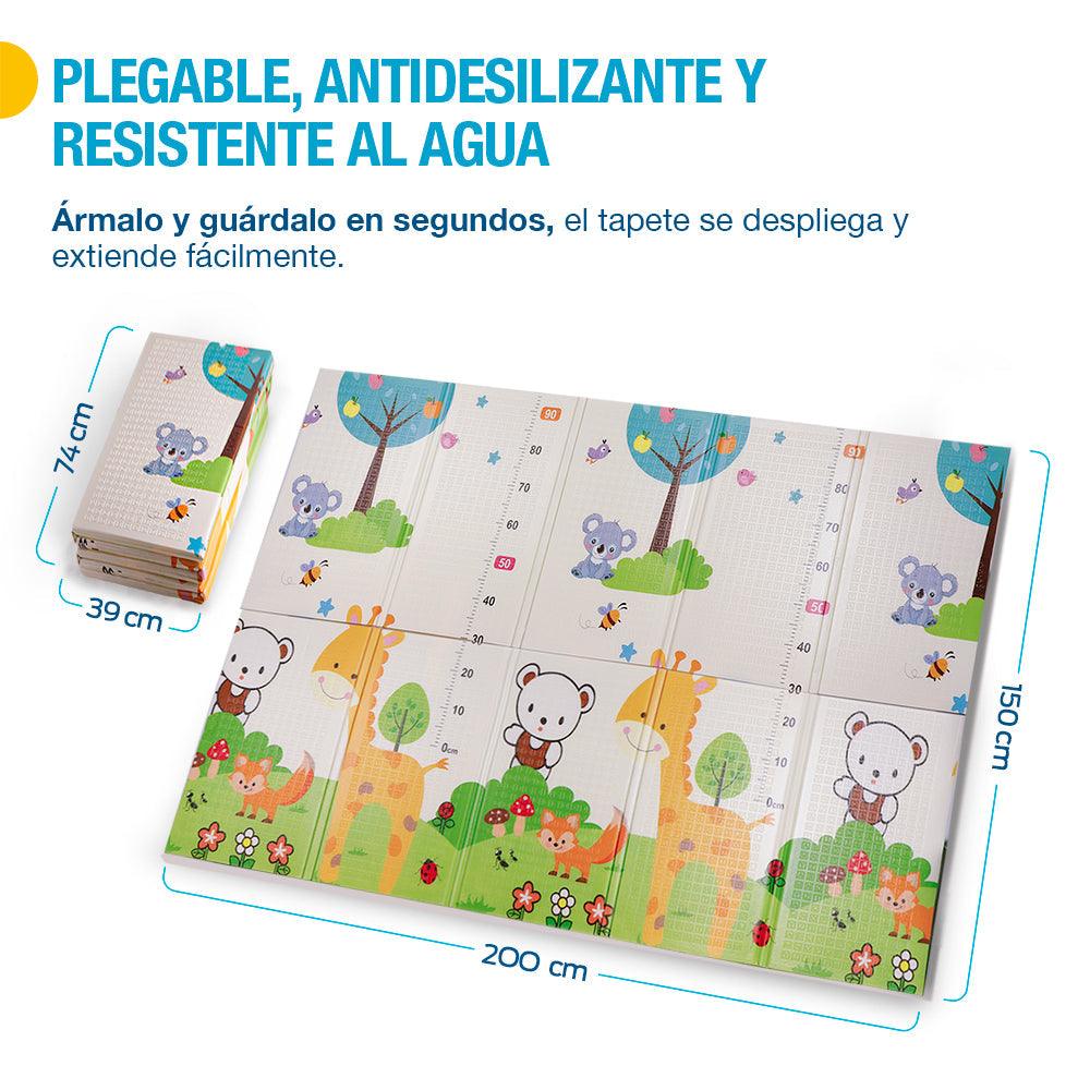 Tapete de Juego Plegable para Bebé 200 x 150 cm Shimy
