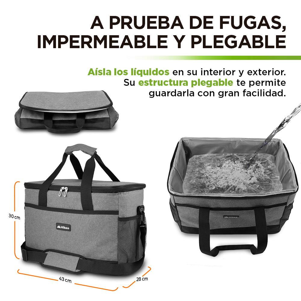 Hielera Térmica Plegable de 30 L para 36 Latas HIKEO