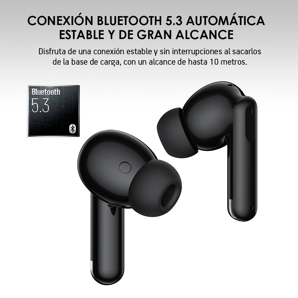 Audífonos Inalámbricos Bluetooth Cancelación de Ruido Activa ANC Ultra HD
