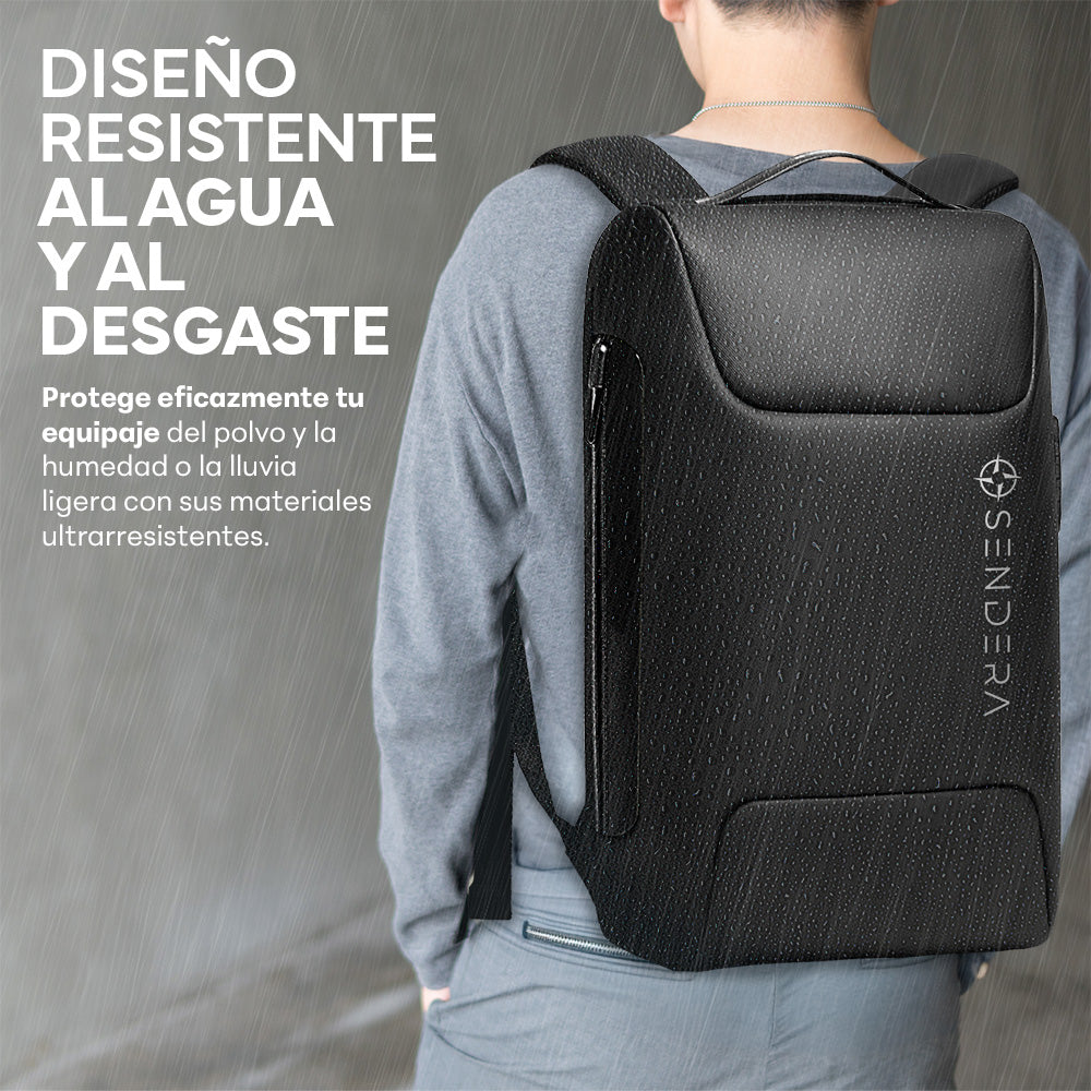 Mochila para Laptop de 17.5 Pulgadas, 25 L con Candado USB
