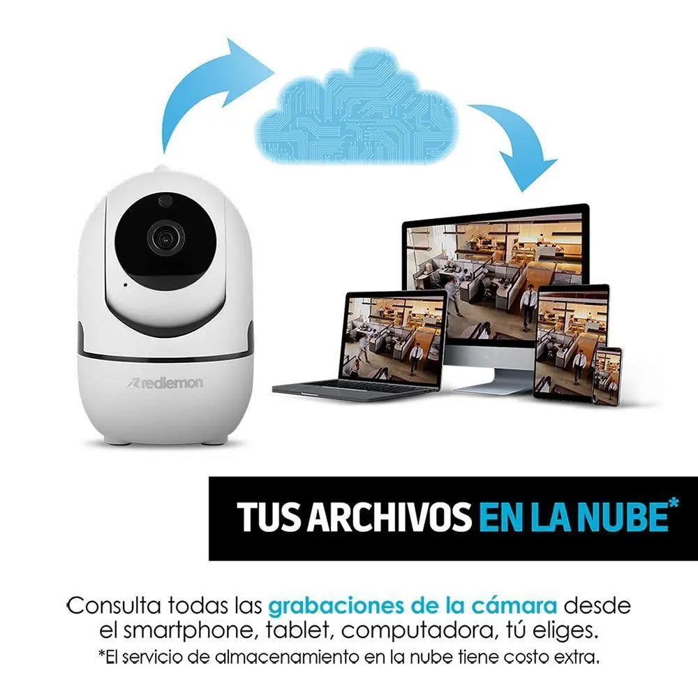 Cámara de Seguridad WiFi HD Con Detección de Movimiento