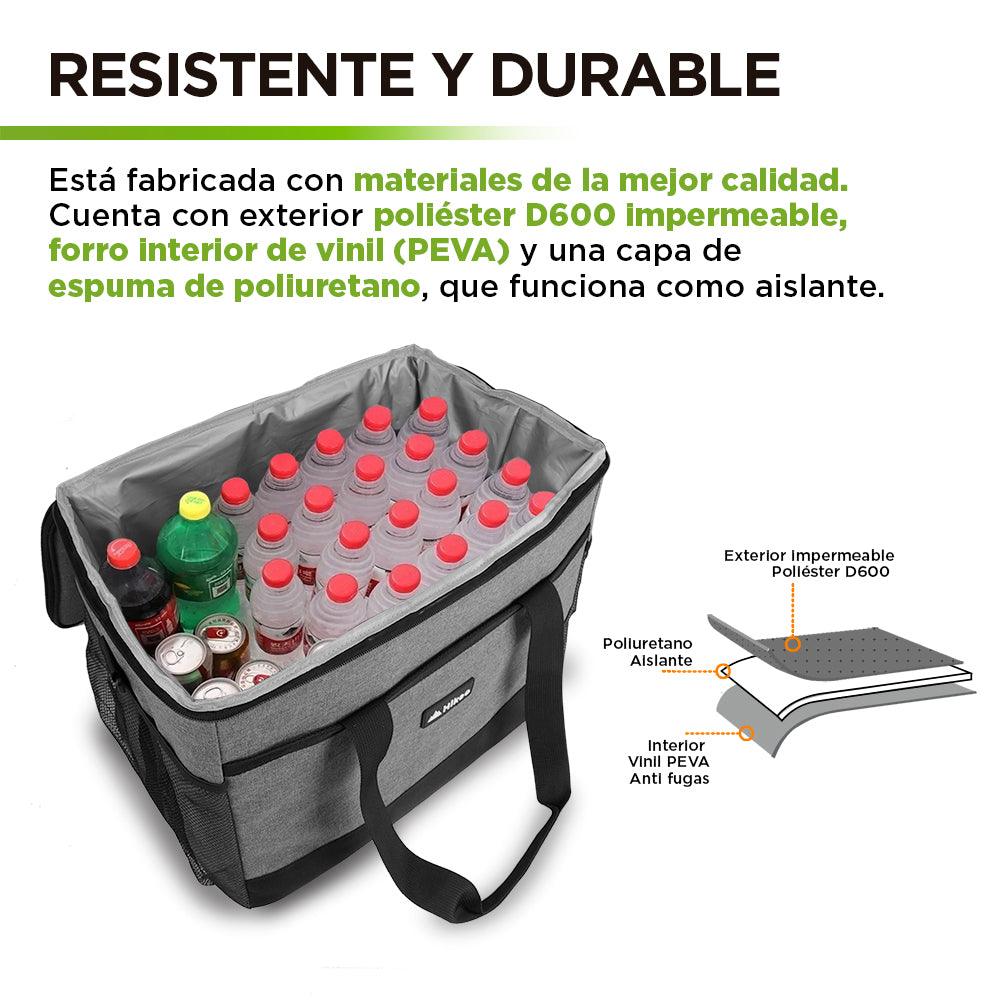 Hielera Térmica Plegable de 30 L para 36 Latas HIKEO