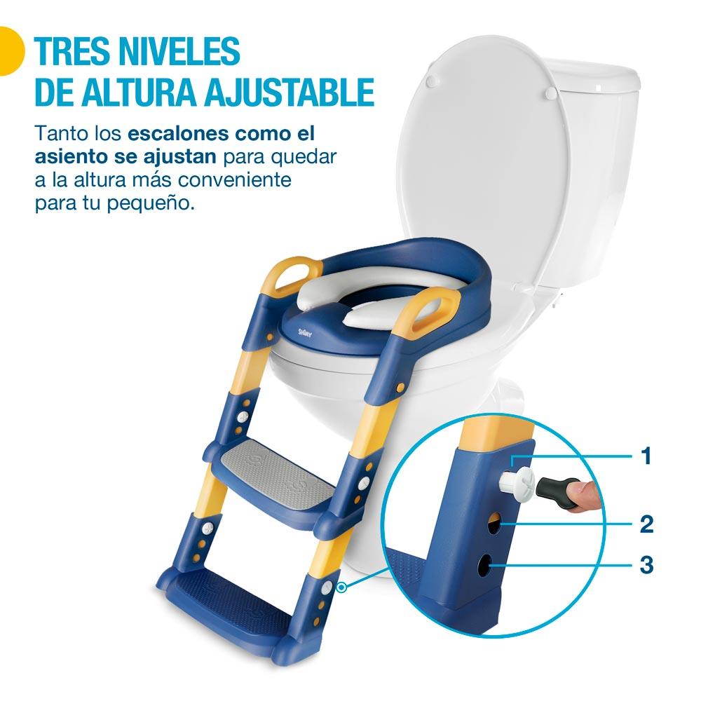 Asiento de Entrenamiento para Baño para Niños con Escalera Shimy