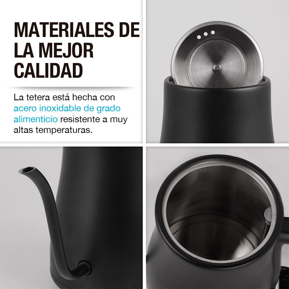 Tetera Eléctrica Cuello de Cisne de 1 L Casa Litus