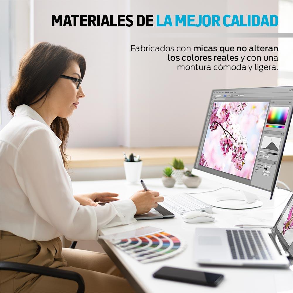 Lentes para Computadora con Filtro de Luz Azul y Antirreflejante