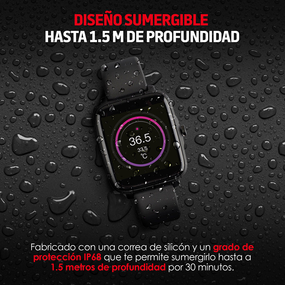 Smartwatch Reloj Inteligente Funciones de Salud Mod. W95