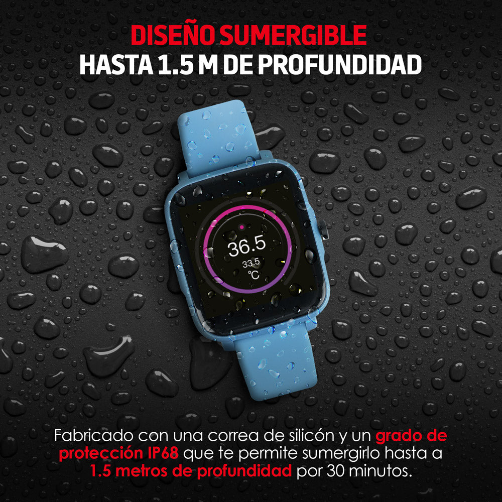Smartwatch Reloj Inteligente Funciones de Salud Mod. W95