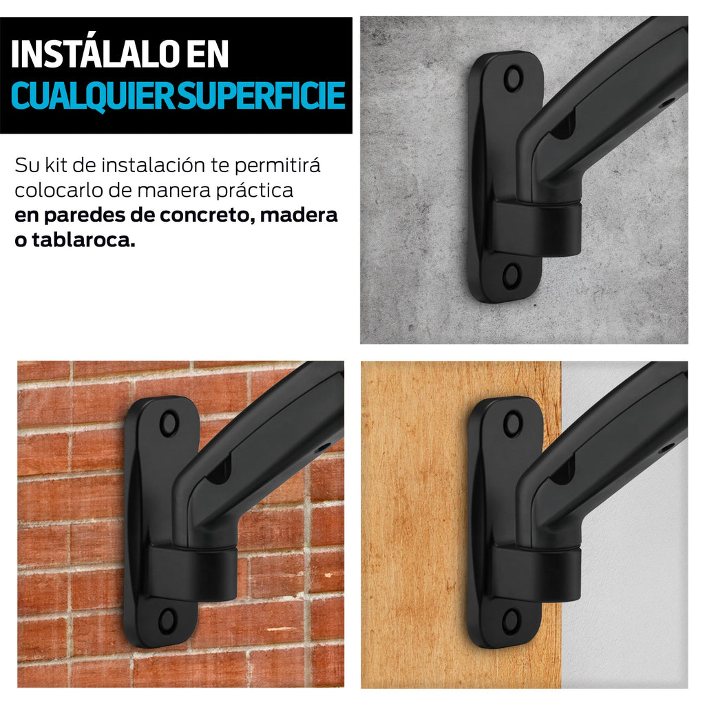 Soporte de Pared Articulado para Monitor de 17 a 32 Pulgadas