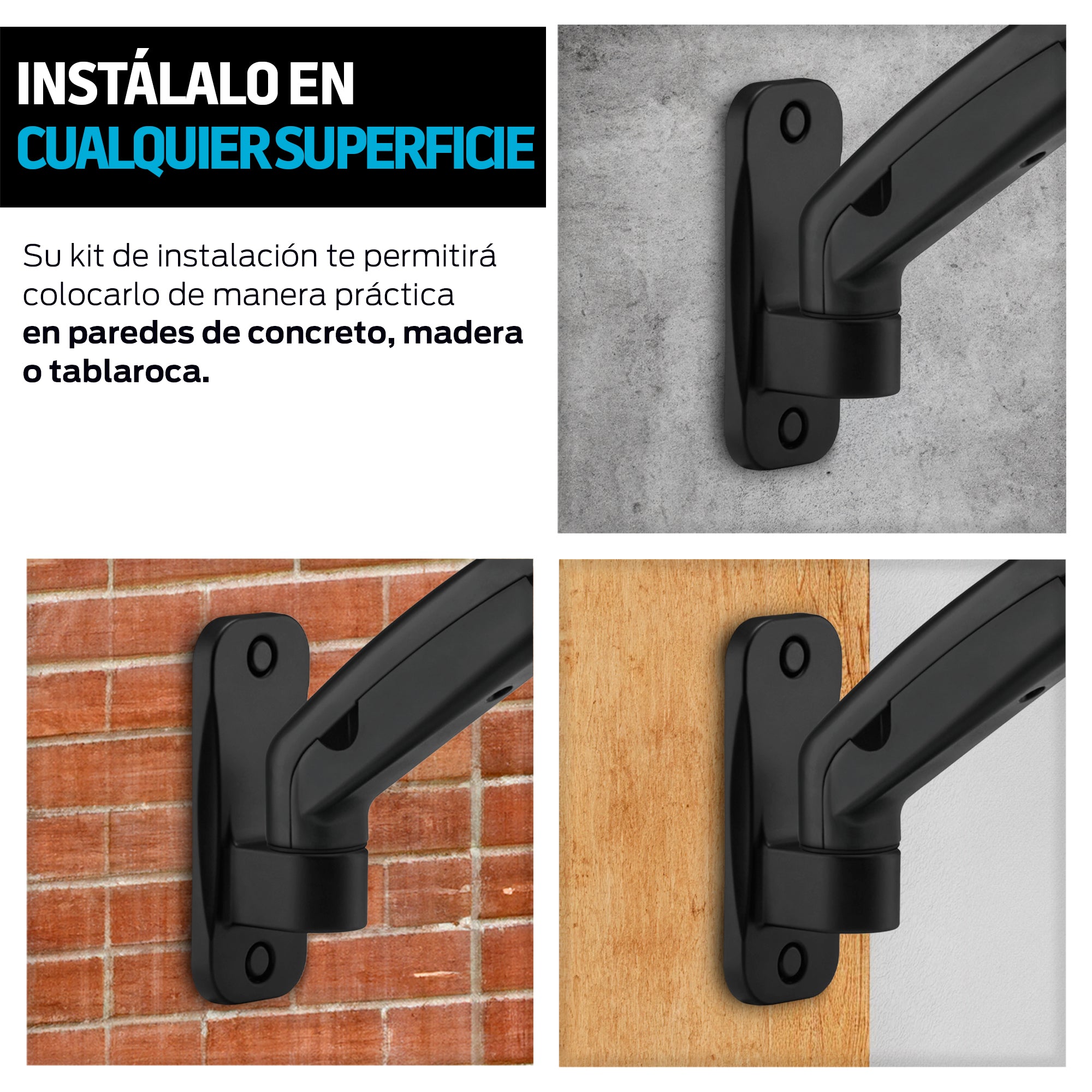 Soporte de Pared Articulado para Monitor de 17 a 32 Pulgadas