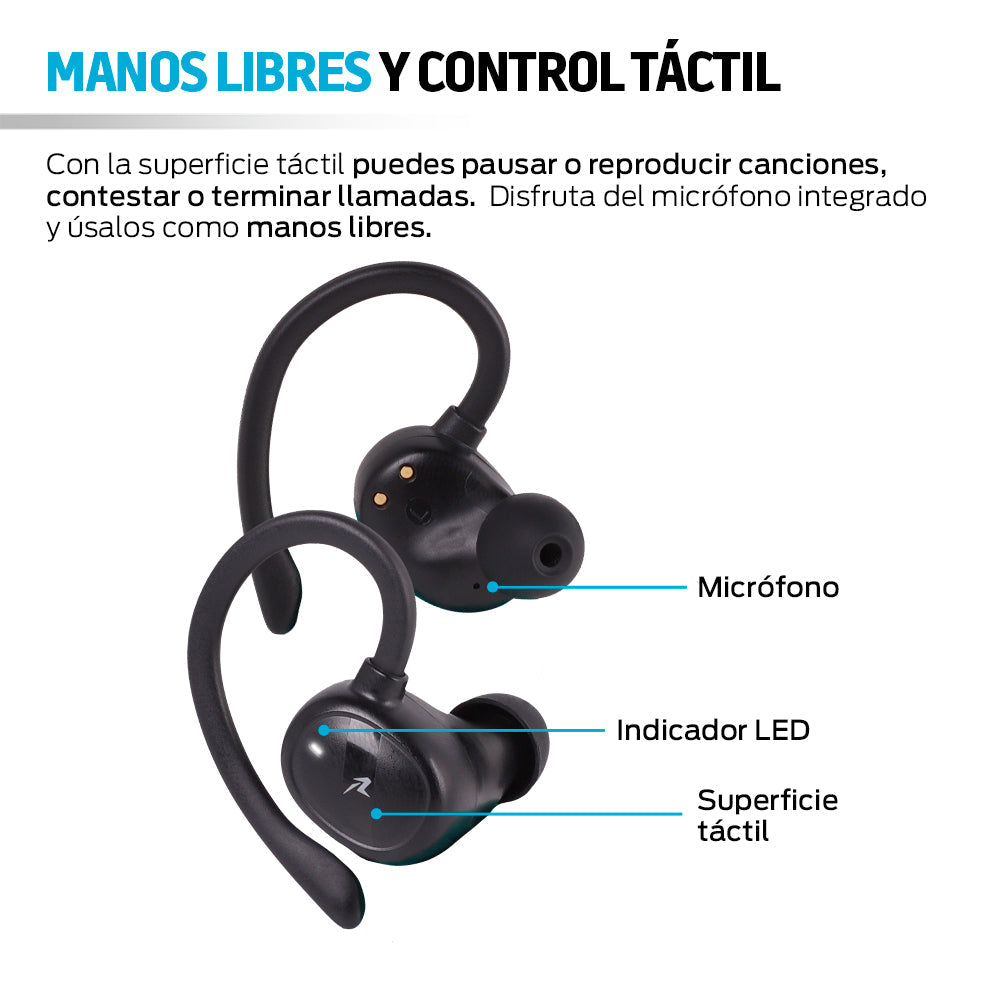 Audífonos deportivos Bluetooth 5.1 Air-Sport 2 IPX4