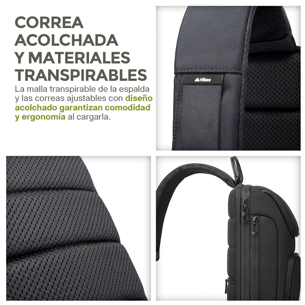 Mochila Crossbody para Tablet de 9.7 Pulgadas Resistente al Agua