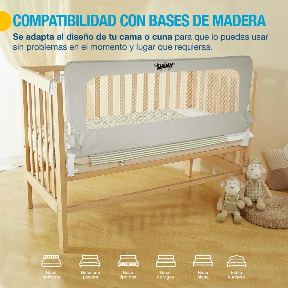 Barandal para Cama de Niños de Altura Ajustable Universal