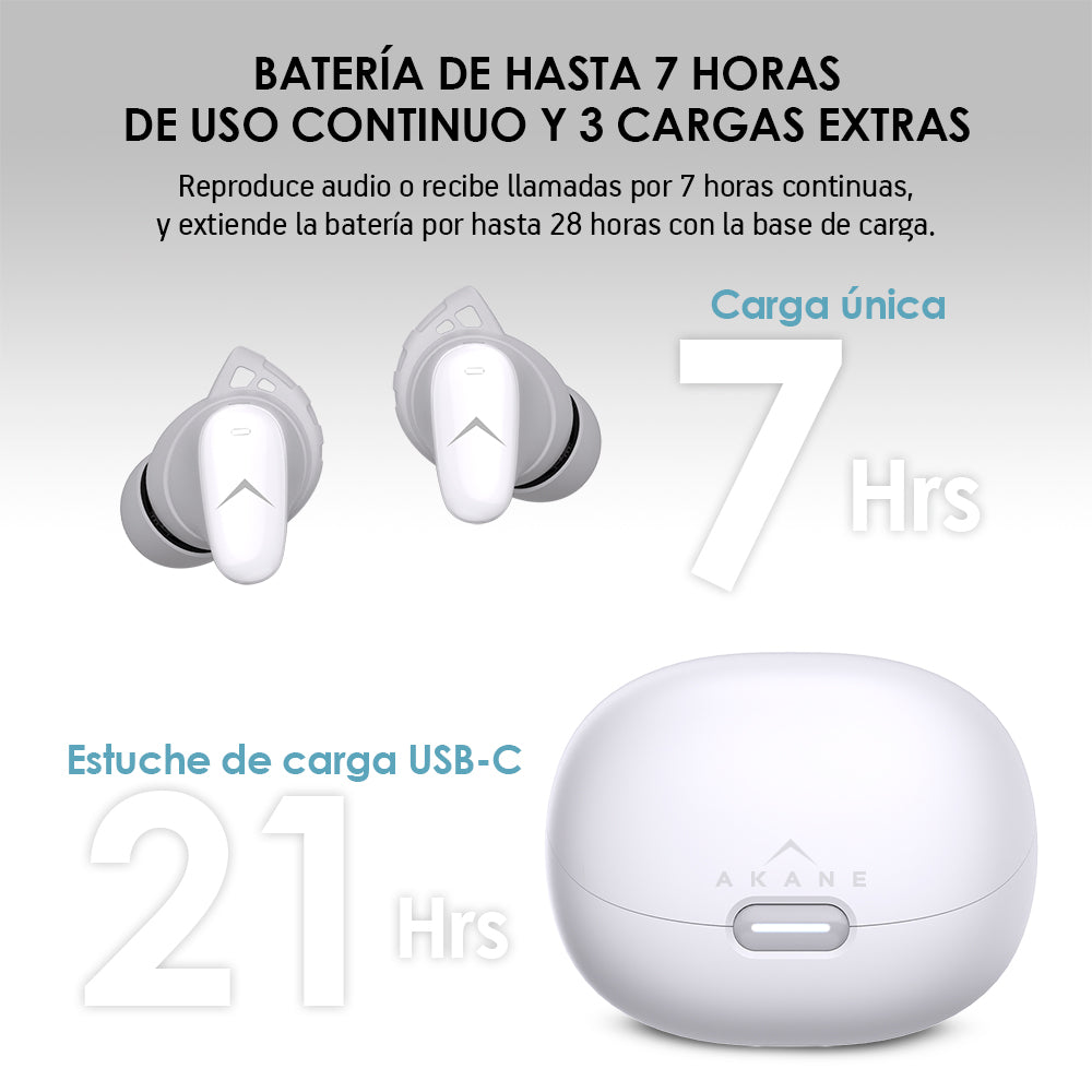 Audífonos Bluetooth con Cancelación de Ruido Activa Ultra HD IPX4 Sport