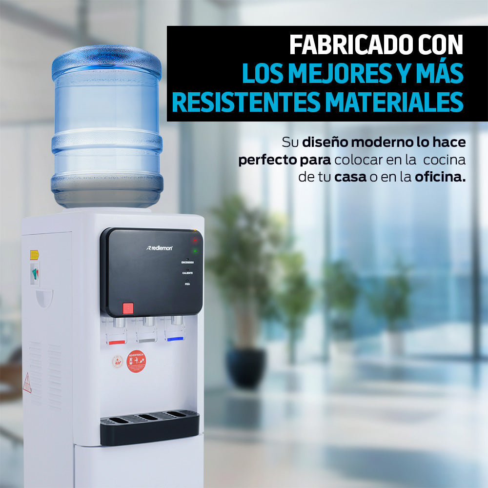 Dispensador de Agua para Garrafón de 11 y 20 L, 3 Temperaturas