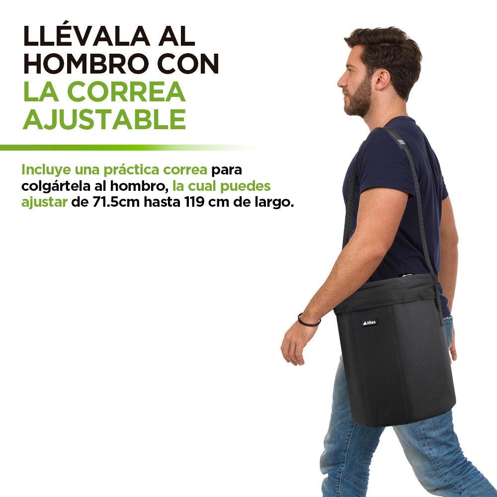 Hielera Térmica Plegable Impermeable XL con Asiento 20 Litros Hikeo