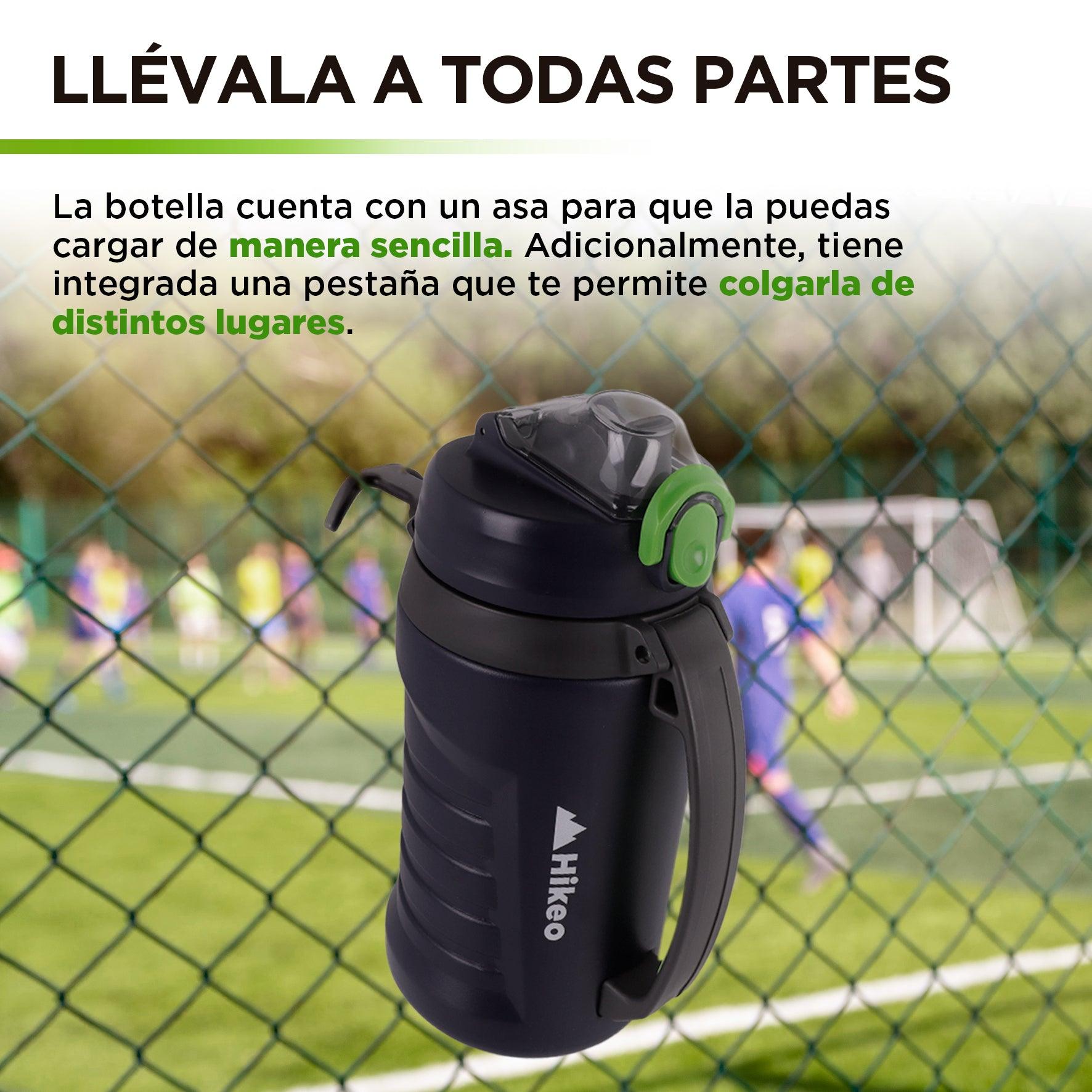 Botella Deportiva de 2.16 L con Popote y Tapa Hermética HIKEO
