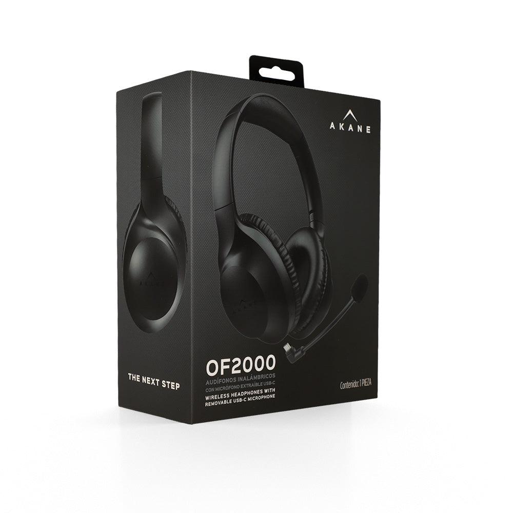 Audífonos Inalámbricos de Diadema Bluetooth con Micrófono Extraíble Akane