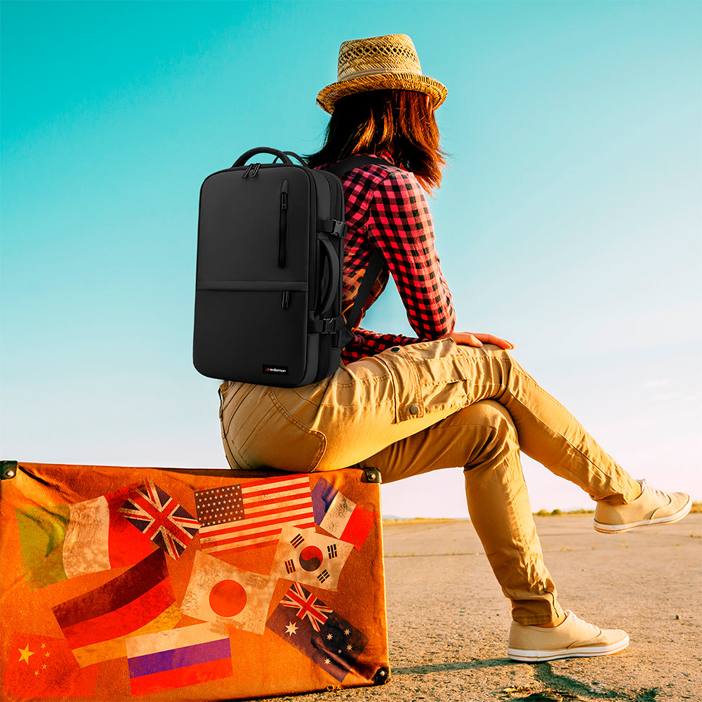 Mochila para Laptop de 15.5 Pulgadas, 30 L con Puerto USB