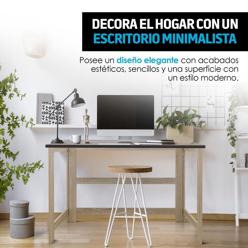 Escritorio Plegable de Madera para PC o Laptop Fácil Armado