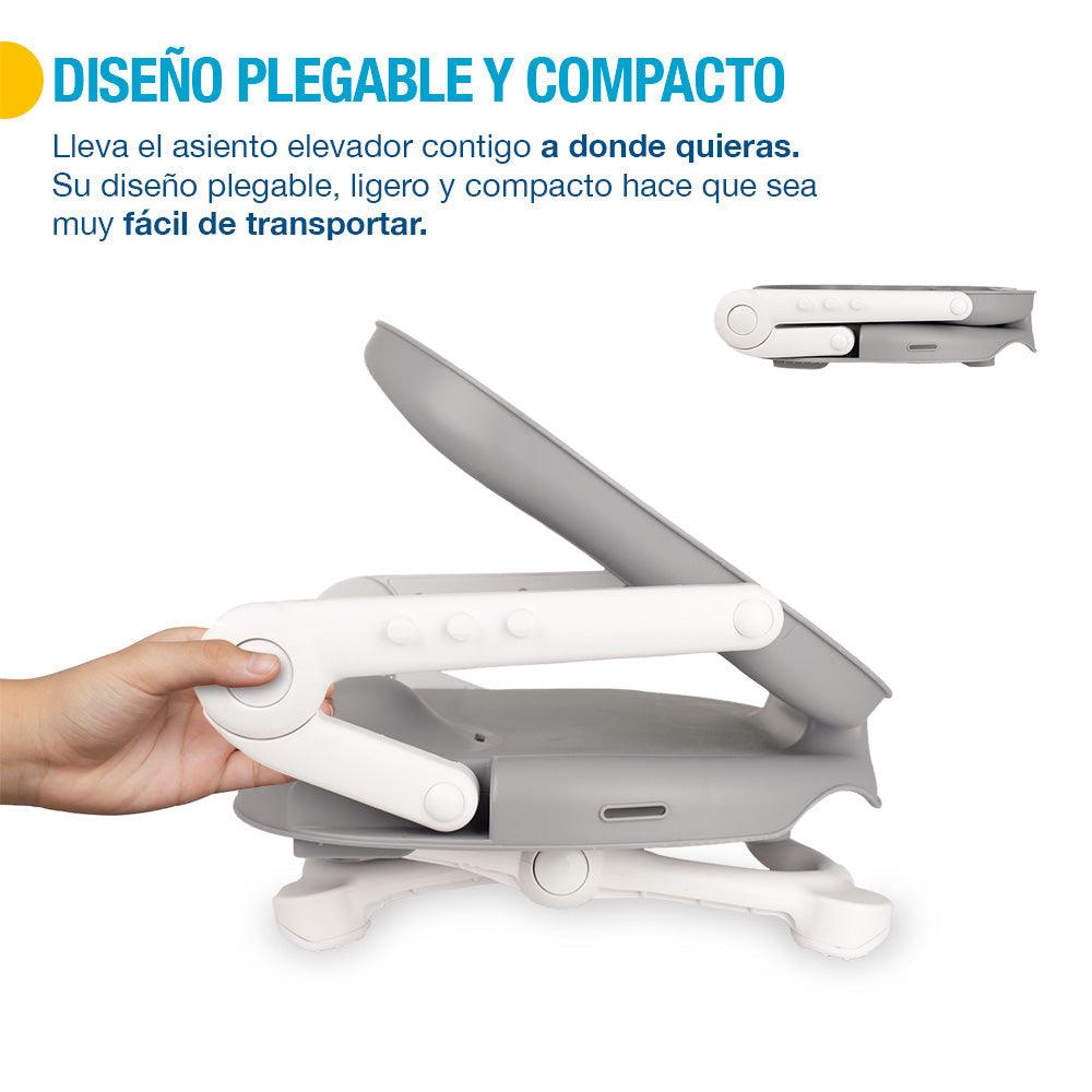 Silla para Bebé Asiento Elevador de Altura Ajustable Plegable 6 a 36 Meses