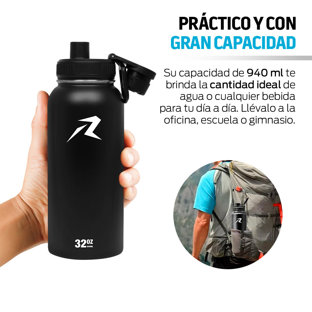 Termo de Acero Inoxidable de 940 ml con Doble Pared