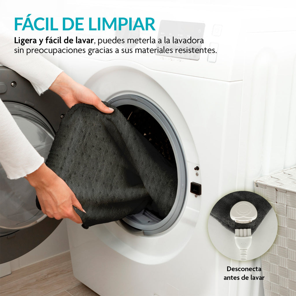 Compresa eléctrica 61 x 30 cm con 10 niveles de calor