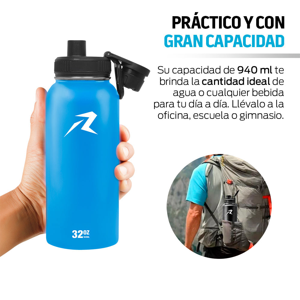 Termo de Acero Inoxidable de 940 ml con Doble Pared