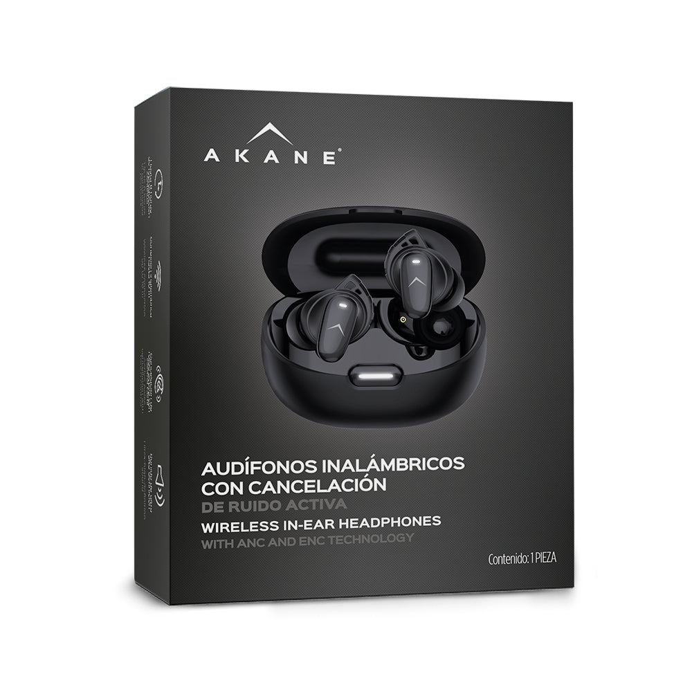 Audífonos Bluetooth con Cancelación de Ruido Activa Ultra HD IPX4 Sport