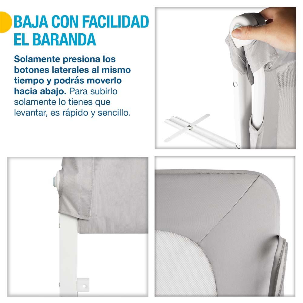 Barandal para Cama de Niños de Altura Ajustable Universal