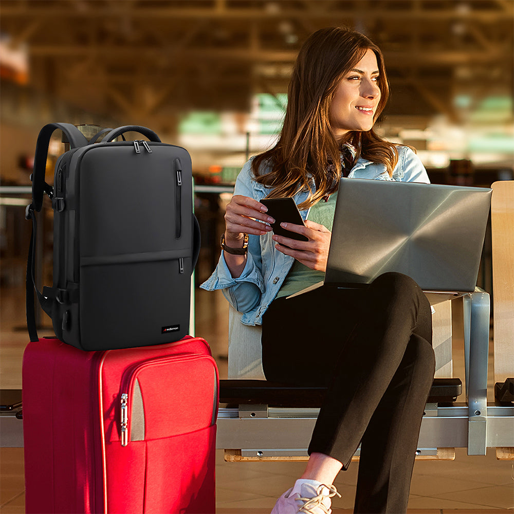 Mochila para Laptop de 15.5 Pulgadas, 30 L con Puerto USB