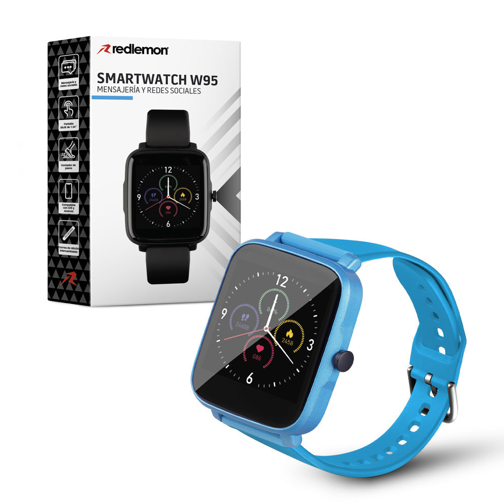Smartwatch Reloj Inteligente Funciones de Salud Mod. W95